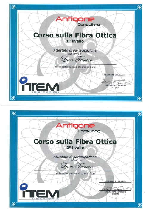 Certificato FO